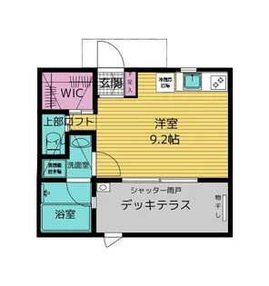 メゾン・ブラン・アネックス【1階】の間取り