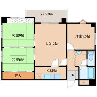 辻ニュータウン【1階】の間取り