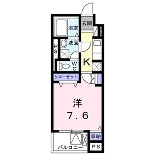 K・SガーデンIII【4階】の間取り