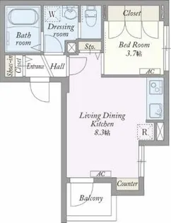 MyStylevintage登戸西【2階】の間取り