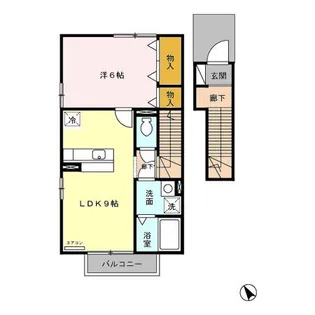 グリーン那須 B【2階】の間取り