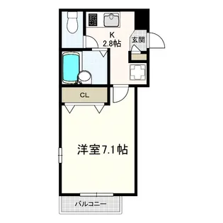 ファインコート三鷹【3階】の間取り