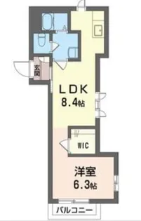 スカイコート【3階】の間取り