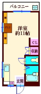 菅井ビル【2階】の間取り