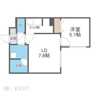ドゥーロジュマンIII【3階】の間取り