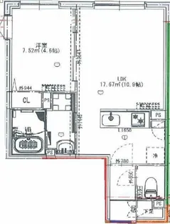 crostone成増【1階】の間取り