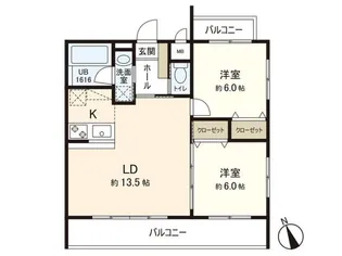 LeChouchou(ルシュシュ)【4階】の間取り