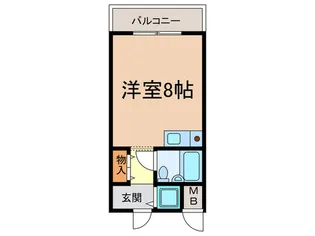 ハイツクラーク【2階】の間取り