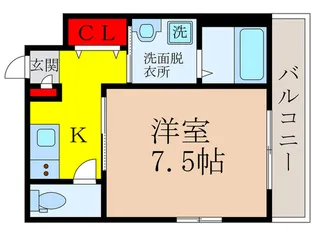モレス・ヴィラ池田【1階】の間取り