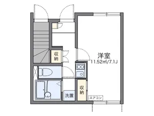 レオネクストフォレストT&T【1階】の間取り