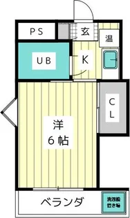 コーポアスカ【3階】の間取り