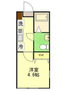 プライア読売ランド前【1階】の間取り