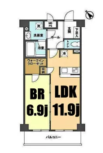 サンハイム戸塚【2階】の間取り