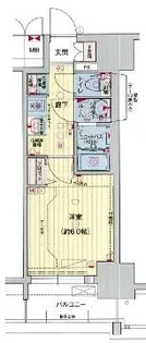 プレサンスNAGOYAシティオ【3階】の間取り