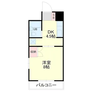 メゾンエクセルI【3階】の間取り