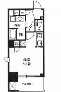 PEAKS神田【3階】の間取り