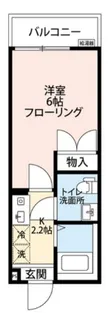 アムール南千住【3階】の間取り