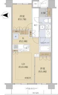 プレミスト高円寺【7階】の間取り