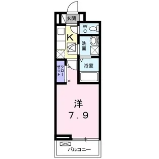リガール【2階】の間取り