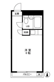 新井マンション【2階】の間取り