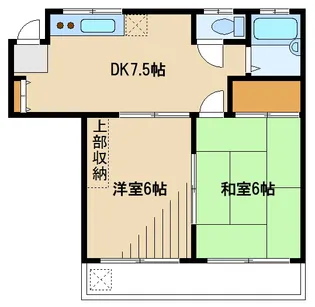ソワール豊嶋【2階】の間取り
