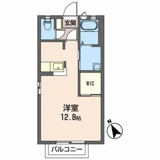 レノックスガーデンA【1階】の間取り