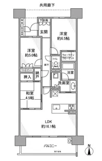 グランフォーリア高蔵寺【8階】の間取り