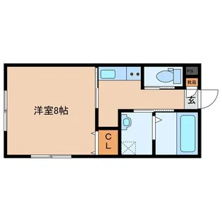 ビエナタウンC棟【2階】の間取り