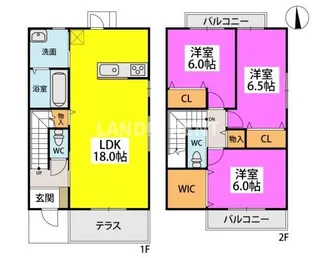 ラパンノワールの間取り