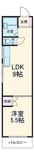 大野マンション【4階】の間取り
