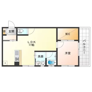 マンションシアワセ(旧オリベマンション)【3階】の間取り