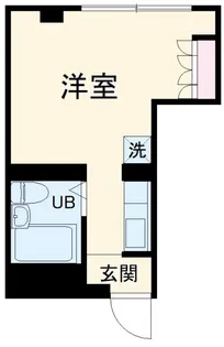 グリーンプゾム【1階】の間取り