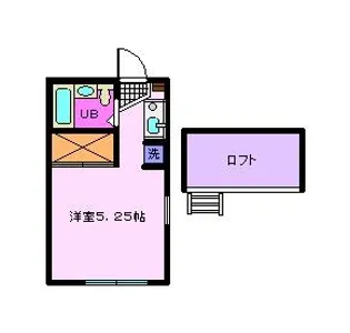 MAISON駿【2階】の間取り