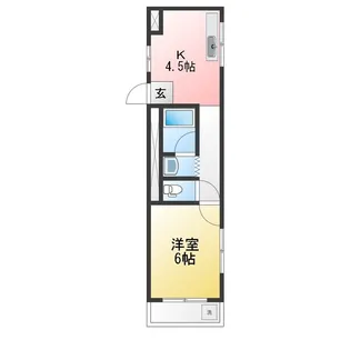 ポーラスター【3階】の間取り