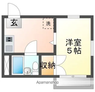 ディステラ【2階】の間取り
