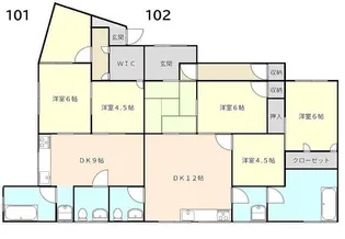 リプロハウス実籾【1階】の間取り