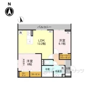 エクシード2【2階】の間取り