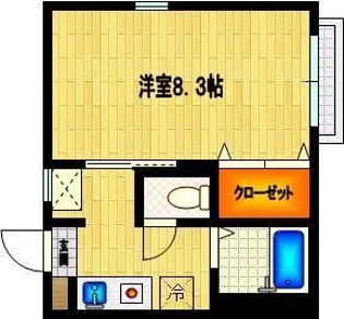 ラ・スタジオーネ【1階】の間取り