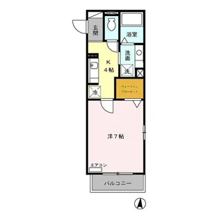 サンベルテ菅沼 I【3階】の間取り