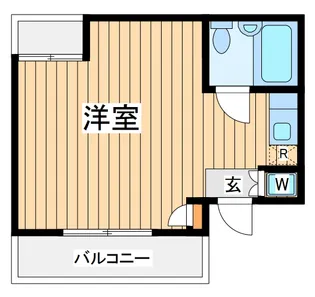 トーシンハイツ東林間【3階】の間取り