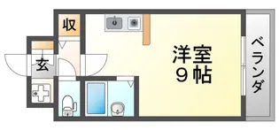 エクセレント上新13【4階】の間取り