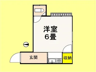 田口荘【2階】の間取り
