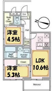 エース茜【2階】の間取り