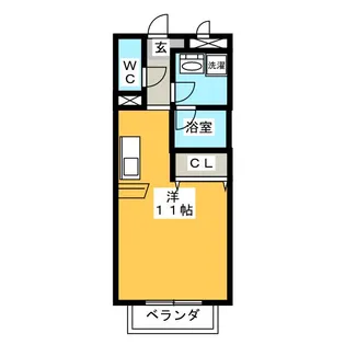 Sincere (サンセール)【1階】の間取り