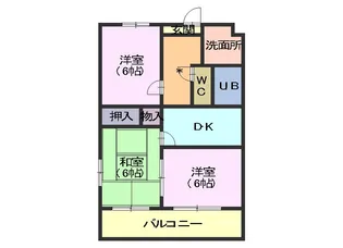 アーバンヒルズ【3階】の間取り