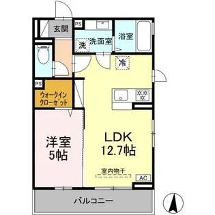 クレストTM【3階】の間取り