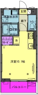 Diversita柳原B【1階】の間取り