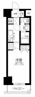 パレステュディオ渋谷本町【11階】の間取り