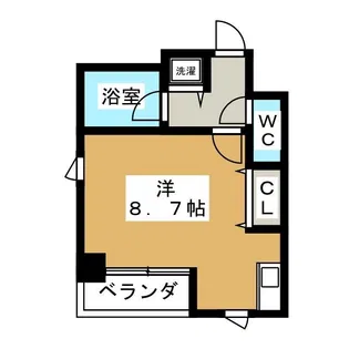 アベニュー庄内【4階】の間取り