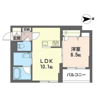ヴォーラ三郷中央【3階】の間取り